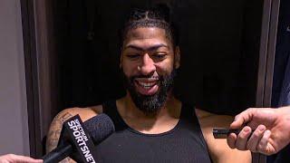 Anthony Davis Reacts to Missed Free Throws vs Kings: 'My Wife Said Rui Saved Me!' 