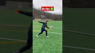 TECHNIQUE OVER POWER #goalkeeper #shorts #goalkeepertraining #gk