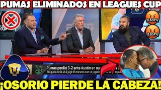  ¡REVIENTAN a Pumas Tras HUMILLACI0N en la Leagues Cup! | Carlos Osorio G0LPEA a un ARBITRO