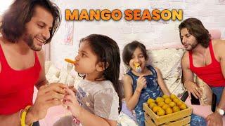 Mango  Season | Vienna hates mangoes | @TwinBabyDiaries @RealKVB | #newvlog