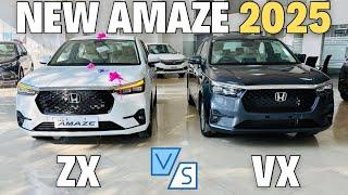 Honda Amaze VX Manual vs ZX Manual Comparison | Bhaiyaji Gadi