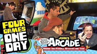 Four Arcade Games - ONE DAY