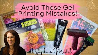 How To Avoid These 3 Mistakes In Gel Printing