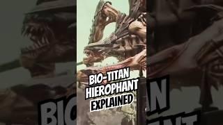 Bio-Titan Hierophant: Explained #warhammer40000 #spacemarine2 #40karchives #warhammer40k #shorts