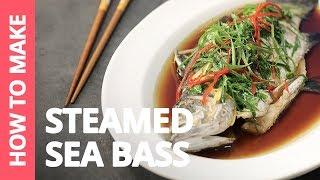 How to make Steamed Sea Bass "蒸鲈鱼" — Recipe by Plated Asia