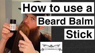 Beard Balm Stick Tutorial - Doctor Nick’s Amazing Man Stuff!