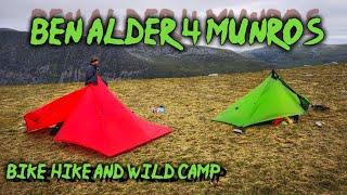 Bike, Hike & Wild Camping | Ben Alder Forest 4 Munros