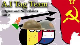 HOI4 | A.I Tag Team | Belgium and the Netherlands Part 2