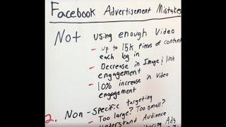 Facebook Advertising Mistakes 2020| How To Avoid Facebook Advertising Mistakes|