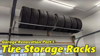 Garage Renovation Part 1: Tire Storage Racks