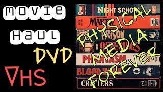 Movie Collection Update -  VHS DVD Movie Haul