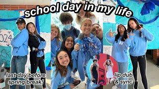 SCHOOL day in my life | last day before spring break ღƪ(ˆ◡ˆ)ʃƪ(ˆ◡ˆ)ʃ