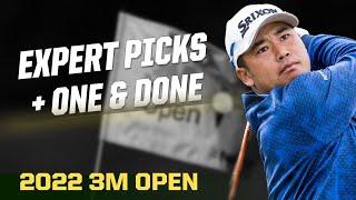 2022 3M Open - PGA Tour Picks, Predictions, Best Bets + Golf One & Done