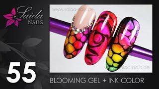 BLOOMING GEL - Blossom Gel - INK COLORS - beautiful and fast nail art for every day