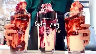 (Eng)️‍Yogurt is the best-selling drink of all time️‍/ cafe vlog / asmr