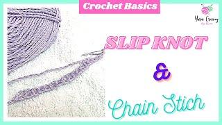 Crochet | Basics | Slip Knot and Chainstiches - How do we start our crochet?