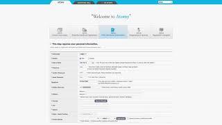 ATOMY India   Member Registration Tutorial (English)