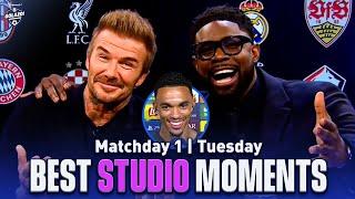 The BEST moments from UCL Today! | David Beckham, Trent, Henry, Micah, Kate Abdo & Carragher | MD 1