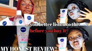 HONEST REVIEW|Skincare Routine Using NIVEA PERFECT & RADIANT products!