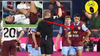 Anass Zaroury RED CARD vs Kyle Walker | Burnley vs Manchester City 0-3 Highlights Premier League🟥