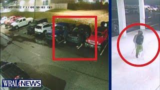 Caught on cam: Thieves drive over $600k in stolen cars right off a dealership lot in North Carolina