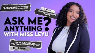 Miss Leyu On Body Positivity, Self-love, Her Perfect Sunday, And More | Ask Me Anything Ep2-D!NK TV