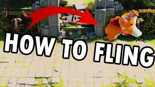 How To Fling - Party Animals Tutorial (NEW TRICK)