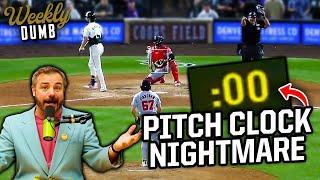 Pitch clock walk-off win for the Rockies & Joey Chestnut banned from hot dog contest | Weekly Dumb