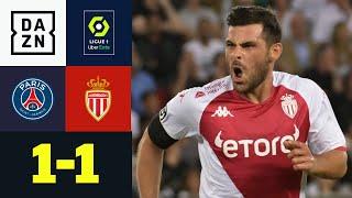 Remis in Paris! Volland und Neymar treffen: PSG - AS Monaco 1:1 | Ligue 1 | DAZN