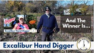 Excalibur Hand Digger Giveaway Winner!