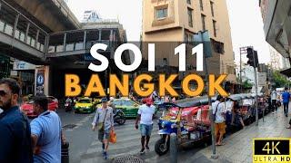 [4K] SUKHUMVIT SOI 11 BANGKOK - How is Bangkok’s most famous Street now?! Thailand Walking Tour