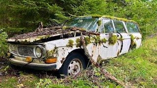 Old Volvo Station Wagon Rescue after 40 Years | Satisfying Transformation