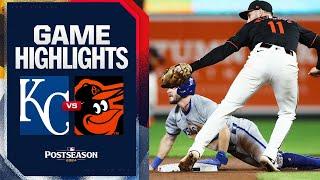 Royals vs. Orioles AL Wild Card Game 2 Highlights (10/2/24) | MLB Highlights