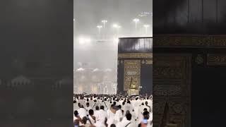 Ka’bah during rain! #shorts #youtubeshorts #nature #nature #kabah #mecca