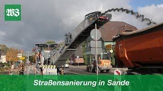 Straßensanierung in Sande | Wilhelmshavener Zeitung