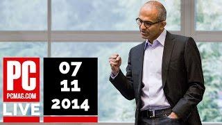 PCMag Live 07/11/14: Satya Nadella's New Vision for Microsoft & Elon Musk Donates to Tesla Museum