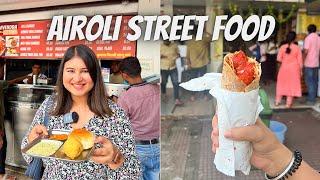 Best AIROLI street food | Vada Pav, Chaat, Idli, Frankie & More
