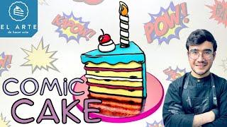 Comic cake - El arte de hacer arte