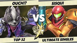 GOML X - Sisqui (Samus) Vs. Ouch!? (Wolf) Smash Ultimate - SSBU