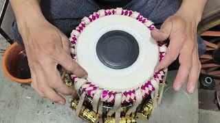 Black shisam original with brass gathe shrikrishna music maker gadhinglaj