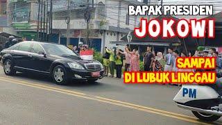 Bapak Jokowi Tiba di Kota Lubuk Linggau | Welcome Bapak Presiden RI ️