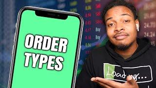 Stock Market Order Types (Market Order, Limit Order, Stop Loss, Stop Limit)