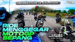 KALINI KITA KASI GEGAR MotoGP Sepang 2023 ! @KeysaMahesa  ! | Yamaha MT-09, Ninja ZX-6R [4K]