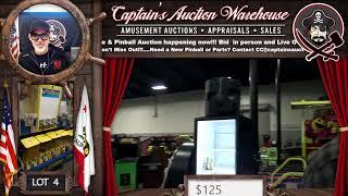 Arcade Game and Pinball Machine Auction