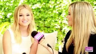 Justine Magazine: Olivia Holt Talks Upcoming Movies: "The Standoff", "Class Rank" & More!