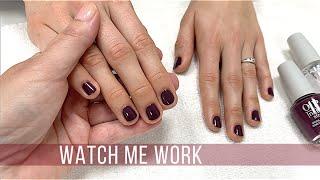 Manicure w/OPI Nature Strong 'Eco Maniac' | NEW CLIENT | WATCH ME WORK