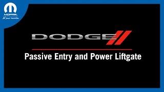 Passive Entry and Power Liftgate | How To | 2025 Dodge Hornet and Hornet PHEV