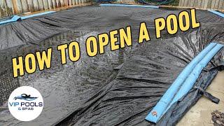 How to Open a Swimming Pool After Winter | How to Open an Inground Pool for Summer