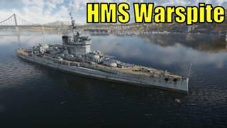 HMS Warspite First Impressions - Hornet's Sting Dev Server - War Thunder