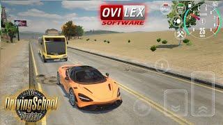 Driving School Simulator: EVO - GamePlay #6 McLaren 765lt (Android & iOS)